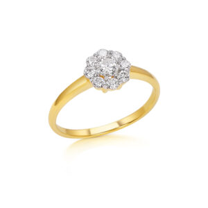 Floral Cluster Ring