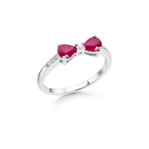 Ruby Duo Ring