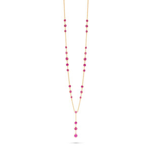 Ruby Drop Necklace