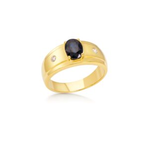 Blue Sapphire Statement Ring