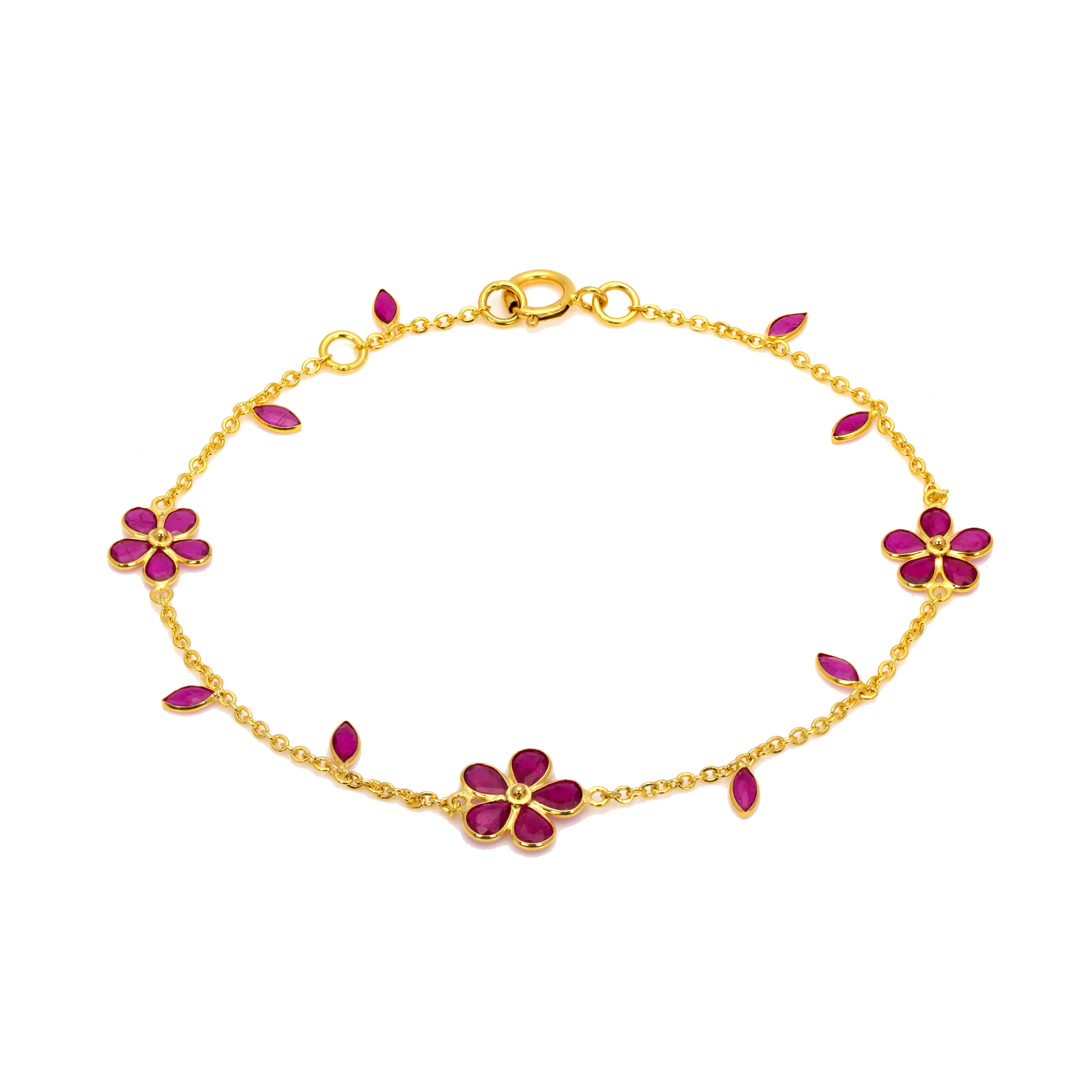 003-01-2026-bracelet Ruby Blossom Bracelet