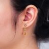 Citrus Trio Drop Earrings