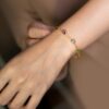 Oval Multicolor Gemstone Bracelet