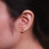 Citrine Oval Stud Earrings
