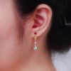 Multi-Gemstone Drop Earrings