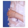 Rainbow Gemstone Chain Bracelet