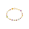 Vibrant Rainbow Gemstone Bracelet